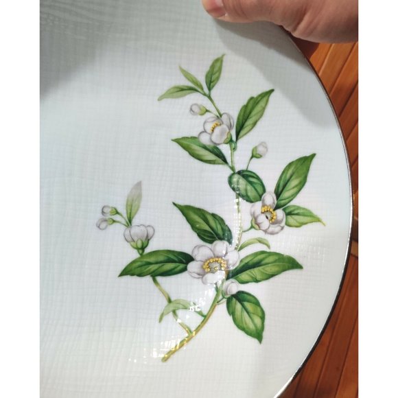 Vintage Moderna China Gardenia Wentworth 9 Wide 3" Deep Bowl Japan Ceylon 7604 - Picture 6 of 8